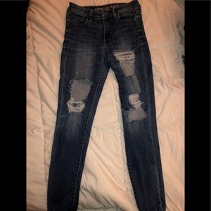 Super high rise jeggings